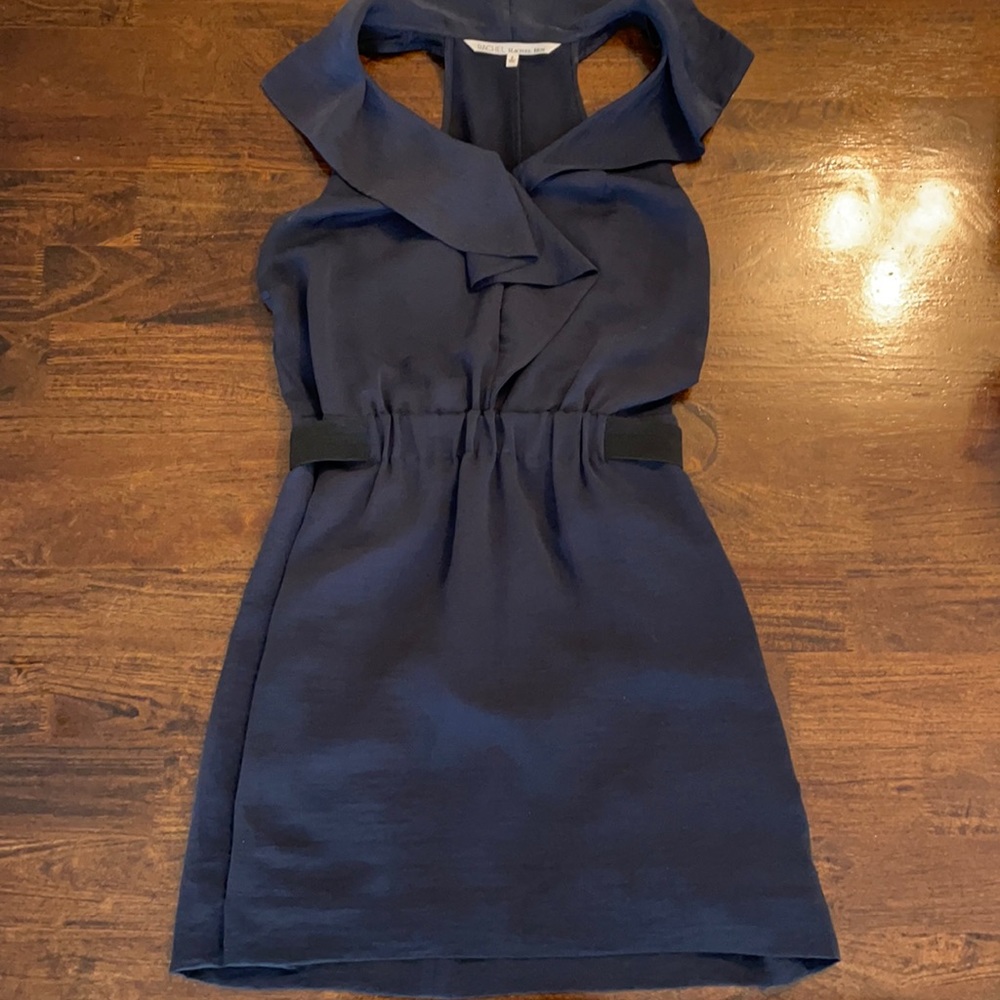 Rachel Roy navy dress, perfect closet staple